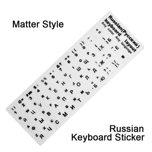 Data Frog Custom Print Laptop/PC Keyboard Cover Waterproof Keyboard Sticker