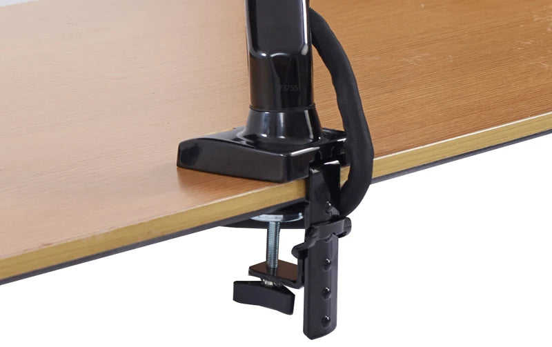 NEW NB F80 2-9kg Popular 17"30" Monitor Screen Desktop Stand Computer Bracket Gas Spring Long Arm Clamp Grommet Hole 360 Rotate