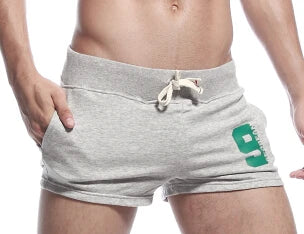SEOBEAN Men's Shorts Casual Summer Beach Small Cotton Home Shorts Loose Fitness Pockets