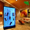 Home Wine bar Cabinet Furniture Colourful Acrylic Water Bubble Wall Led Wine Cabinet