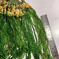 Wholesale Natural Tsavorite Maniya Green Garnet Faceted Gemstone Necklace Bracelet Plain Beads Necklace