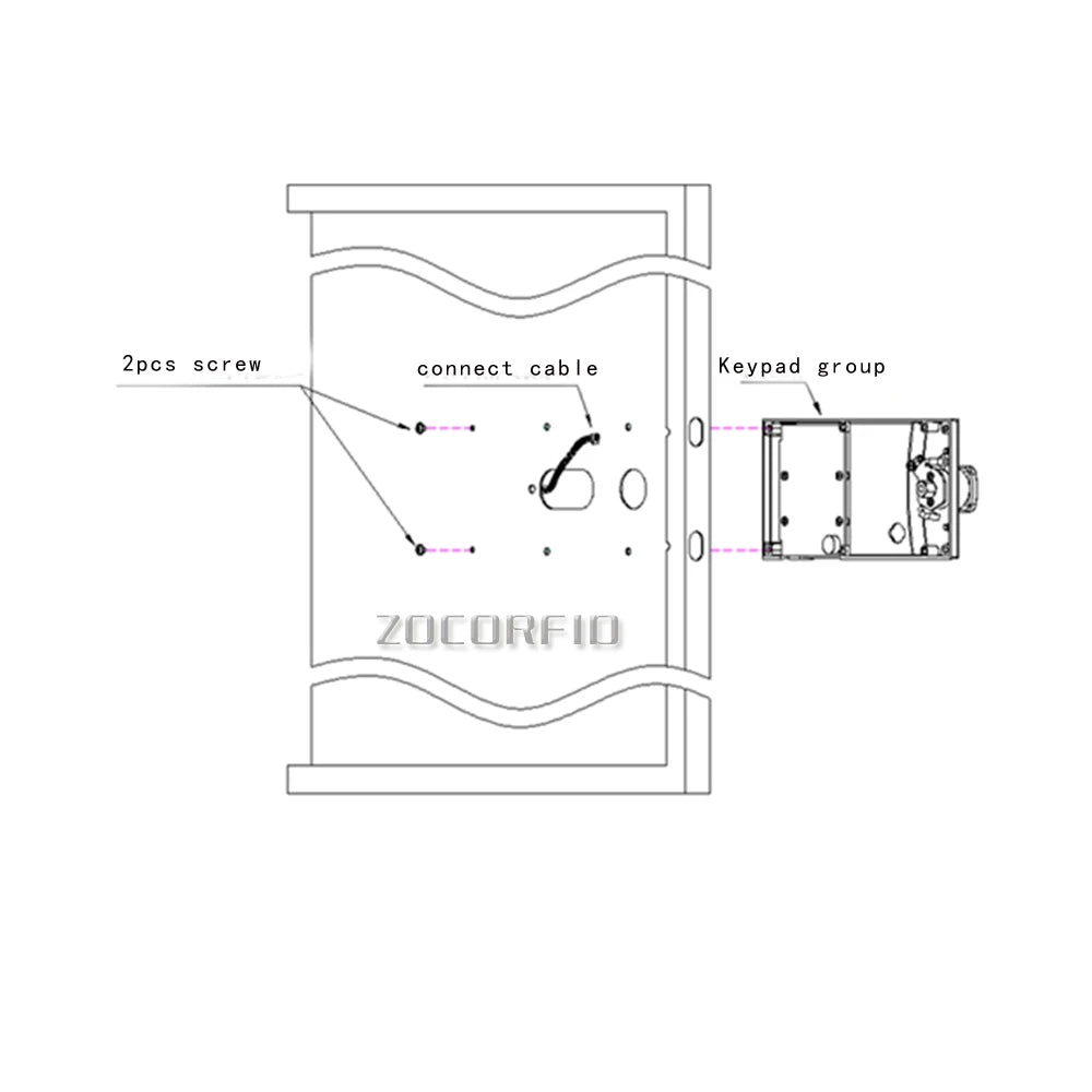 DIY safe box  Door locks Digital Electronic Safe Box Keypad Lock Wall Security Cash Jewelry Hotel Cabinet Safes