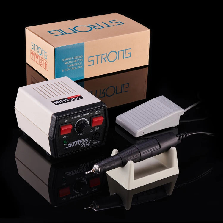 2027 35000rpm Strong 204 with 102L Nail Vacuum Cleaner Dust Collector Nails for Nail Salon