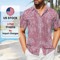 Personalized logo Soft and Comfortable Summer Custom-made Shirt with Heat Transfer pink Floral Pattern