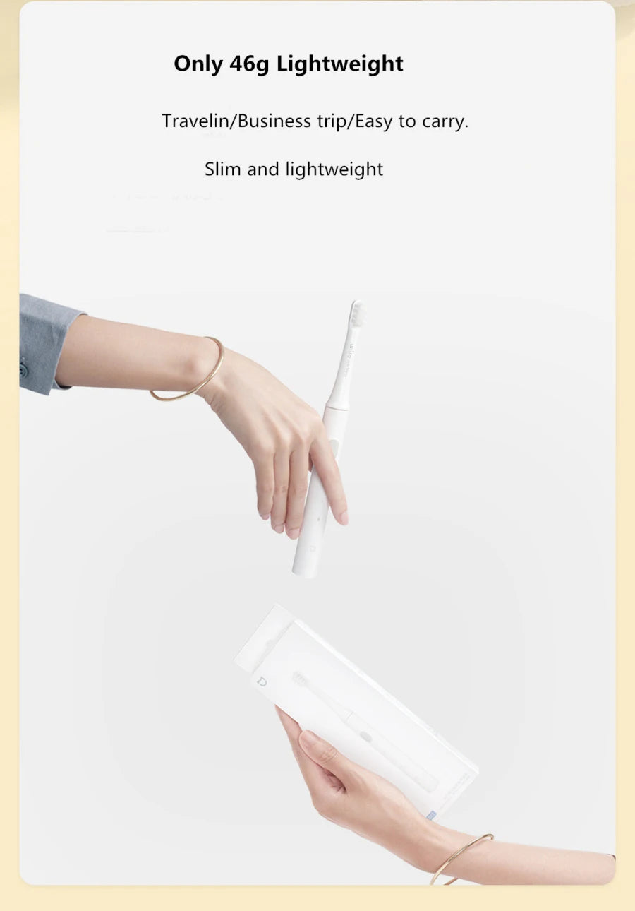 Original Mijia T100 Electric Toothbrush Head Ultrasonic Rechargeable Soft Головка зубной щетки Toothbrush Replace For Mijia T100
