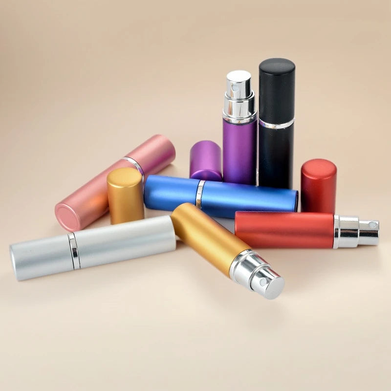 High Quality 5ml 10ml 15ml 30ml Mini Perfume Travel Case Empty Perfume Spray Bottle Packaging