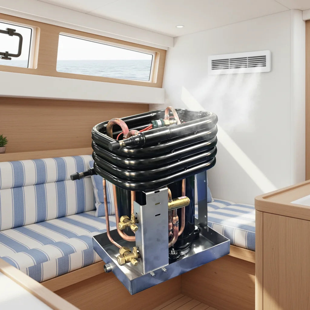 220V Yacht, Boat Compact Split-Gas air Conditioner 24000BTU Condensing Unit