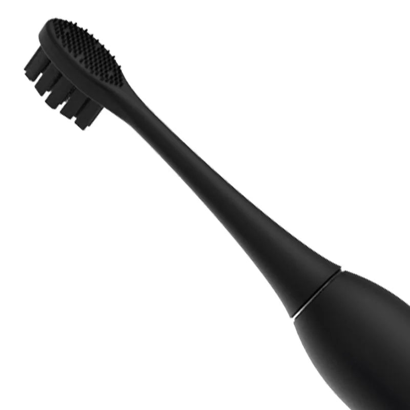 Rechargeable IPX8 OEM Custom Black Wireless Automatic Whitening Sonic Electric Toothbrush 4 Modes