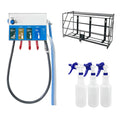 8134-7970  4-products Spray Bottle&Mop Bucket, Chemical Proportioner with Locking Cage