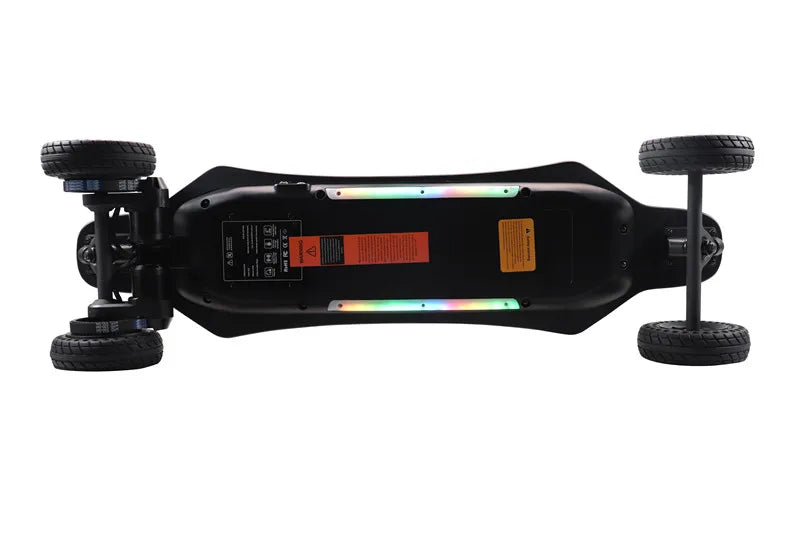Factory Price Wholesale Electric Skateboard with LED Light off Road All Terrain Electric Skateboard Long Distance Electric Skate