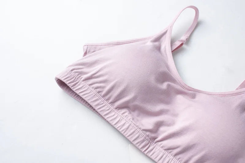 Spring/Summer Ladies Pajamas Sling + Shorts Modal With Chest Pad Solid Color Homewear Set Pajamas Sleepwear Lingerie