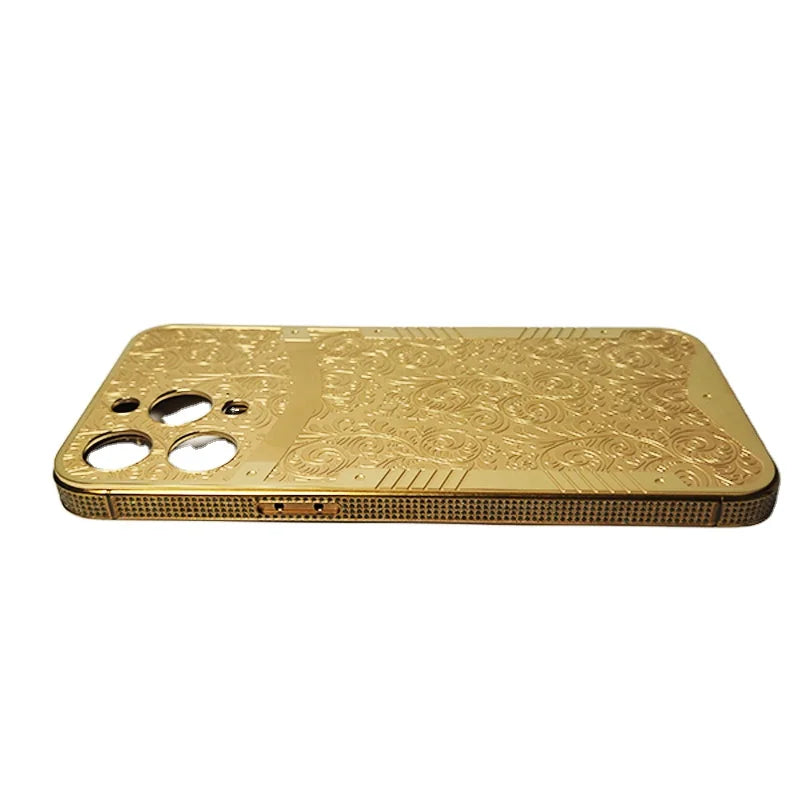 Accept Custom logo Design Pattern 2-in-1 Leather Luxury Mobile Phone case Frame for iphone All Series