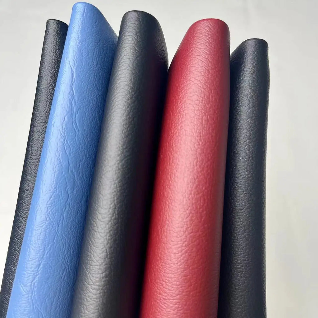 Cheap Faux PVC Leather Sheet Artificial Vinyl Leather Roll Synthetic Material PVC Fabric for Upholstery Sofa