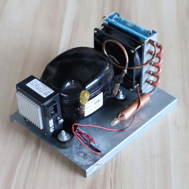 BD15HC BD25HC BD35HC DC12V24V DC Compressor Unit Car Refrigerator Freezer Refrigeration Unit Condensing Unit