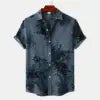 2025 Wholesale Men's Hawaiian Shirt - Summer Short Sleeve Casual (Trendy Floral Printed Shirt, Beach Shirt for Men)