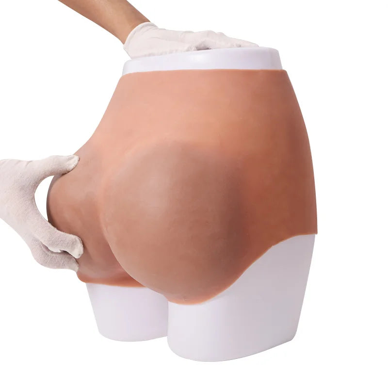 Silicone Bums Butt and Hips Triangles Buttock Pants Lift Buttocks Shaper Padded Pants Large Size Women's Underwear