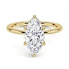 Starsgem Diamante De Bijoux Custom 10K Yellow Gold Engagement 1ct Lab Grown Diamond Rings