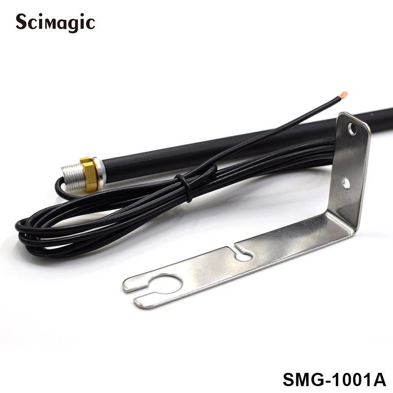 433MHz 200m Long-Range Antenna 2m/3m/5m Cable length, Waterproof Signal Booster for Garage Gate Opener Systems