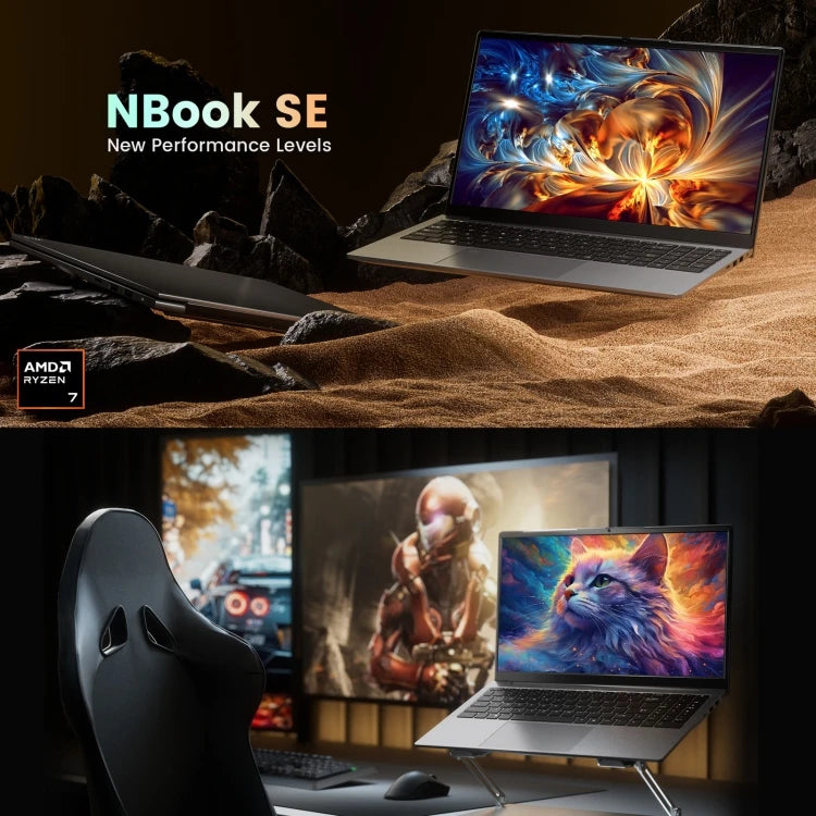 New 15.6 Inch Win 11 Pro AMD Octa Core 32GB+1TB N-ONE Nbook SE Gaming Laptop