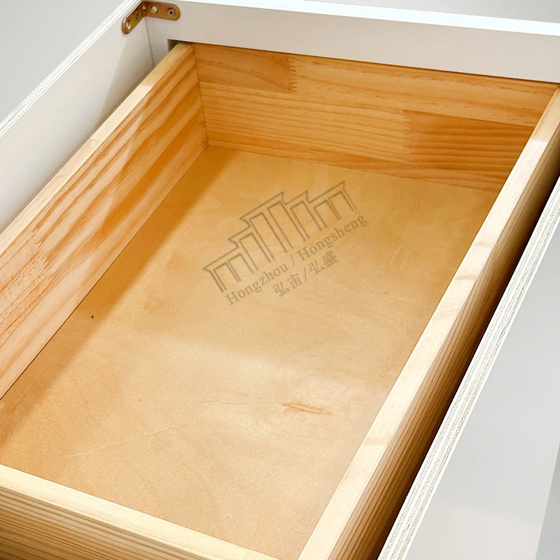 American Kitchen Remodel USA Warehouse in Stock Free Shipping Kitchen Trash Cabinet for Sale Popular White RTA Wooden Cabinets