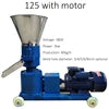 KL-125 Automatic Food Processor Pellet Machine Feed Pellet Mill Food Crusher Farm Animal Feed Granulator 100kg/h-200kg/h