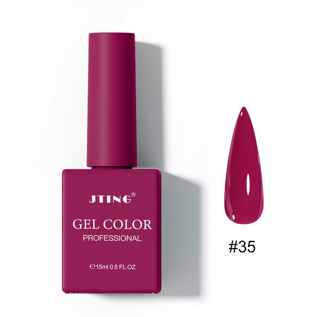 JTING Free Gift 66Colors Gel Nail Polish Collection Free Top Base Coat High Quality Pigment Salon Professional Gel Polish Set
