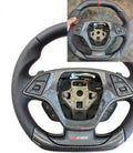 High Quality Eco-Friendly Waterproof Elastic PVC Leather Scratch Resistant Perforation Embossed Pattern Car Steering Wheel Seat