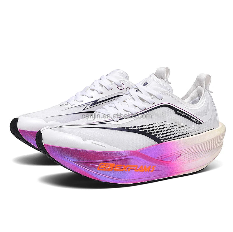 2025 new men's shoes lightweight arch holder Eva boys and girls carbon board running shoes