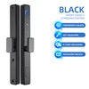 Stainless Steel European Standard Smart Lock Outdoor Waterproof Fingerprint Lock Narrow Frame Door Aluminium Alloy Door Lock