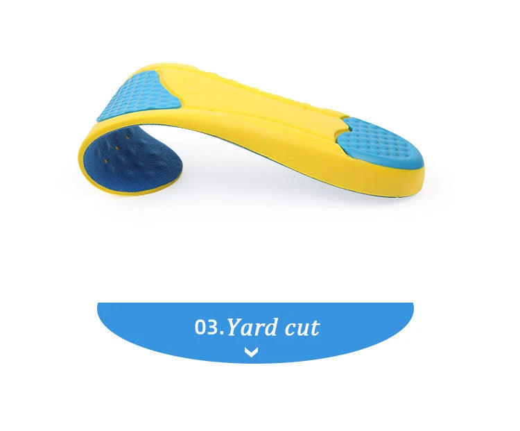 Orthopedic Insole EVA Arch Support Pads Sport Sole For Sneakers Basketball Shoes Sweat Breathable Men's And Women's Insoles
