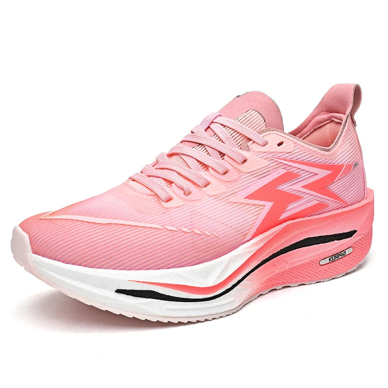 Sporty Breathable Lightweight Mesh Lace-Up Shoes with Arch Support Shock-Absorbant Midsole Waterproof & Soft Comfort