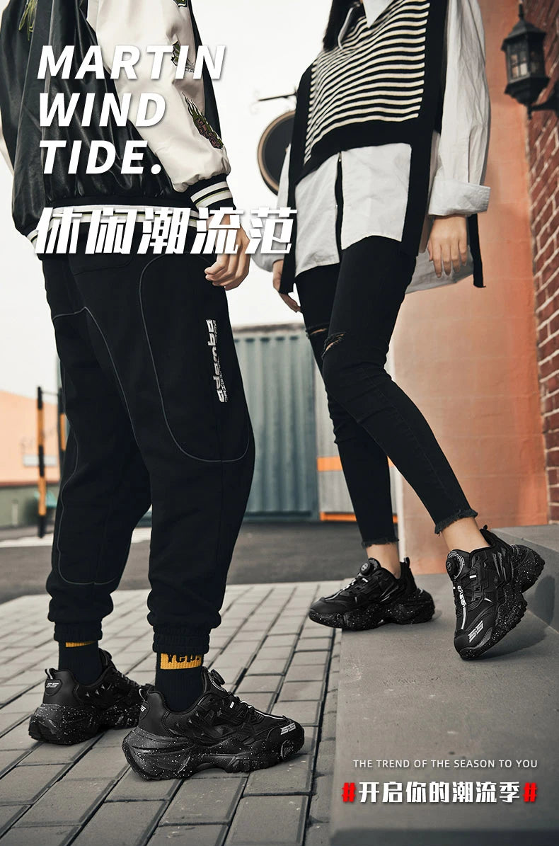 Luxury Men's Sneakers Casual Breathable Trainer Race Fashion Loafers Running Shoes for Male Tenis