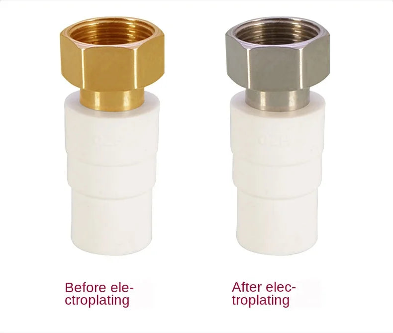 Pipe fittings1/2 inch 3/4 inch ppr water heater dedicated live joint 20x1 / 2 25x3 / 4ppr hot and cold water pipe fittings