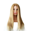 Hair Training Head 100% Human Hair Training Doll Head Asian Mannequin HeadFemale Human Hair