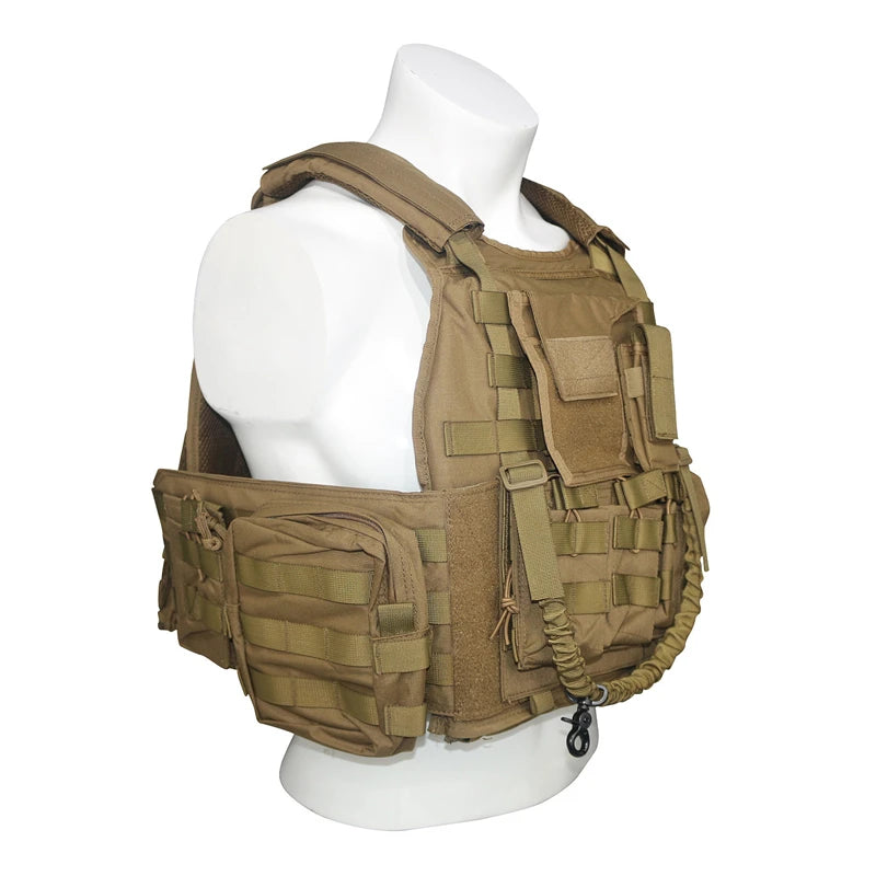 American Warehouse Multifunction Tatico Plate Carrier Vest Wholesale Custom Adjustable Tactical Chest Rig Vest Bag
