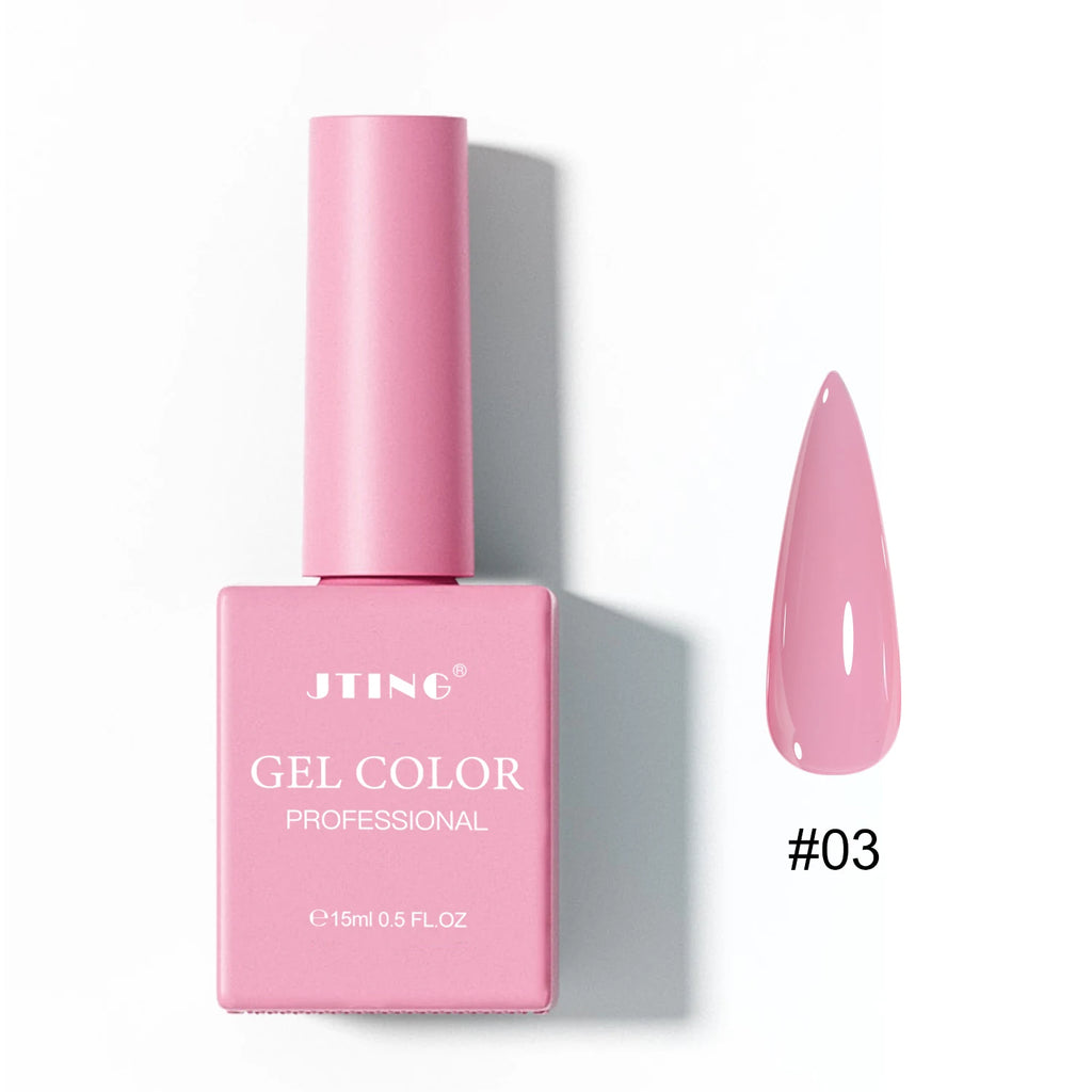 JTING Free Gift 66Colors Gel Nail Polish Collection Free Top Base Coat High Quality Pigment Salon Professional Gel Polish Set