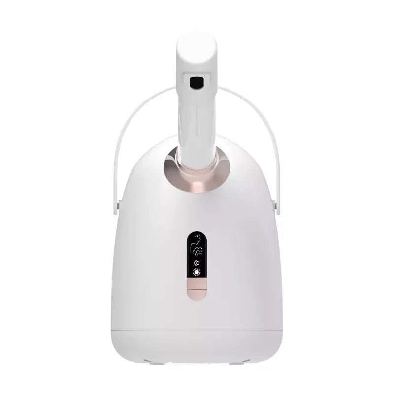 2024 Skin Moisturizing Device Beauty Facial SPA Hot and Cold Portable Facial Steamer Machine 2 in 1 Nano Ionic Steam