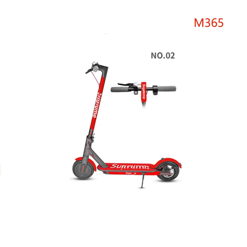 Electric Scooter Full Body PVC Sticker DIY Skateboard Sticker Scooter Pedal Stickers Decal For Xiaomi M365/PRO