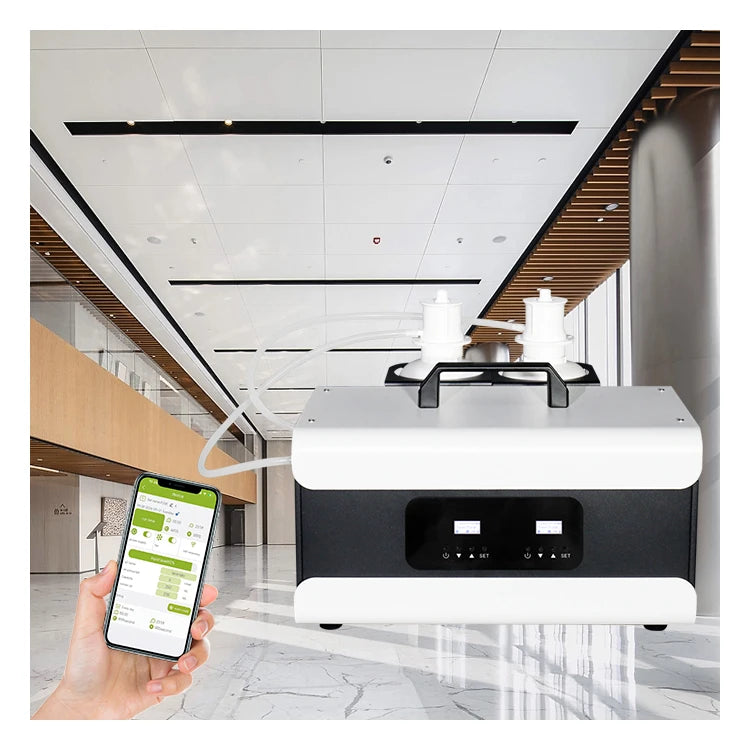 Felshare Commercial Aroma Diffusers OEM ODM Customized Hotel Home HVAC Metal Scent Diffuser Essential Oil Diffuser