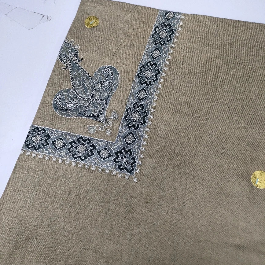 Embroidered Pashmina Shemagh Omani Keffiyeh Scarf  Yashmagh Shawl 40x40inch  Children's Shawl