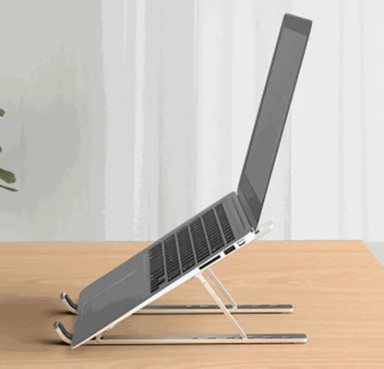 KINNO Foldable Laptop Stand Aluminum Alloy Computer Desktop Tablet Stand Portable Cooling Bracket