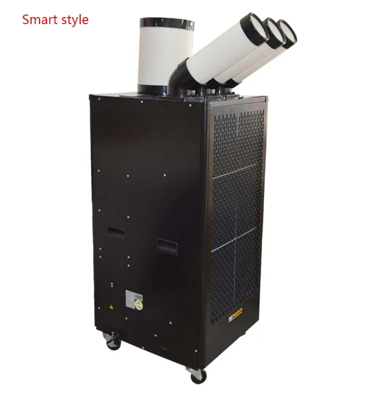 220V Air conditioner industrial mobile air conditioner compressor three Air outlet air cooler single cold type integrated 3KW