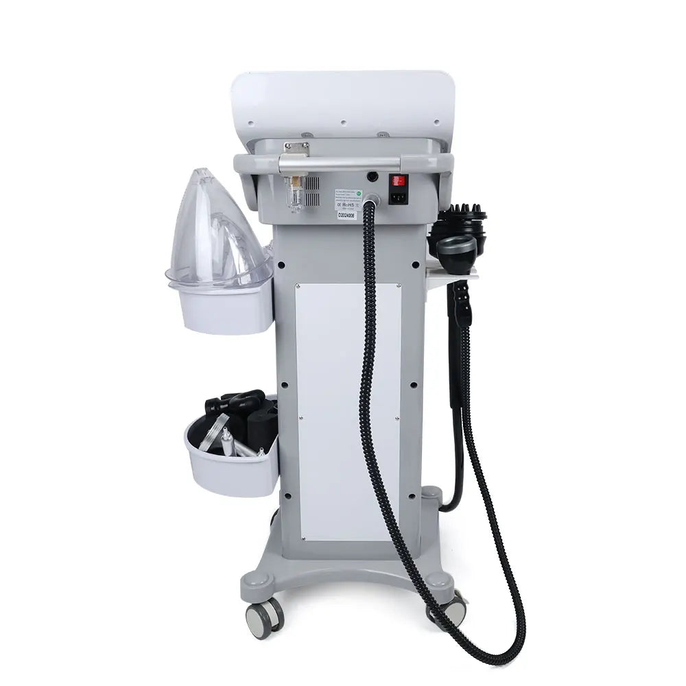 Vertical 4 In1 Vacuum Heating 8 Vibration Heads G8 Massager Cellulite Removal G8 Body Slimming Machine with 33 Cups