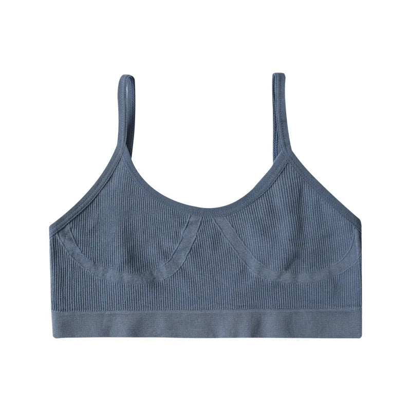 Women Sports Bra Tube Top Push-Up Bra Padded Crop Top Seamless Underwear Female Streetwear Tank Tops Removable Pads Camisole