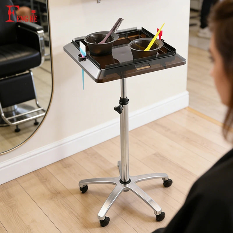 T0182 Chinese Supplier Modern Barber Trolley Professional Hair Extension Trolley for Salon Furniture