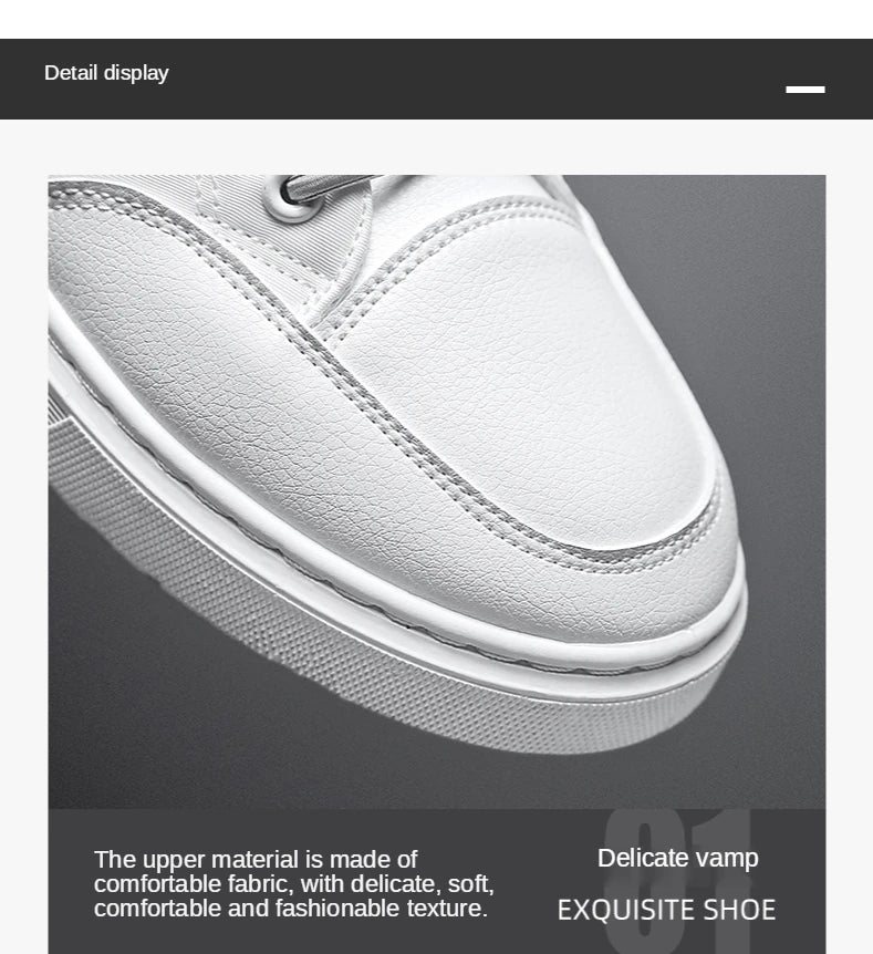 Men's Slip-ons Canvas Shoes Non-heel Casual Shoes Autumn Summer Slippers 2021 Original Fashion Male Sneakers Zapatos De Hombre