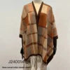 2026 New Women's  Shawl Wraps Soft Open Front Poncho Sweater for Spring Fall Winter  Wrap Around Sweaters  Teens Winter Sweater