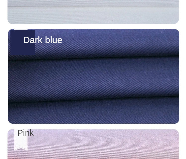 Denim Fabric By The Meter for Sewing Jeans Clothing Coats Dresses Thickened Colored Twill Cotton Handmade Cloth Plain Black Blue