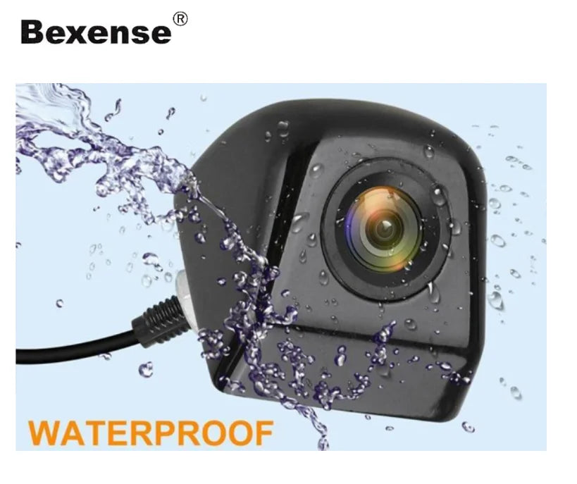Car Backup Camera Metal Housings HD Quality Water Proof Night Vision With Scale Line on Off  and Image up and Down Flip Function