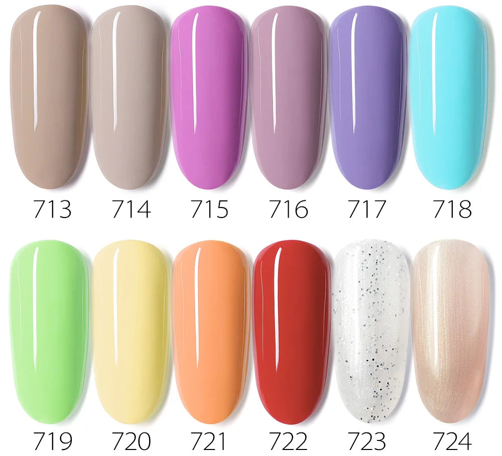 Venalisa Nail Gel Polish Fall Nail TPO FREE Long Wear Semi Permanent Soak Off UV LED Gel Nail Polish Gel Lacquer